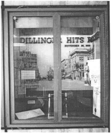 Racine Police display case