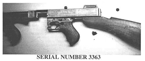 Thompson Serial Number 3363